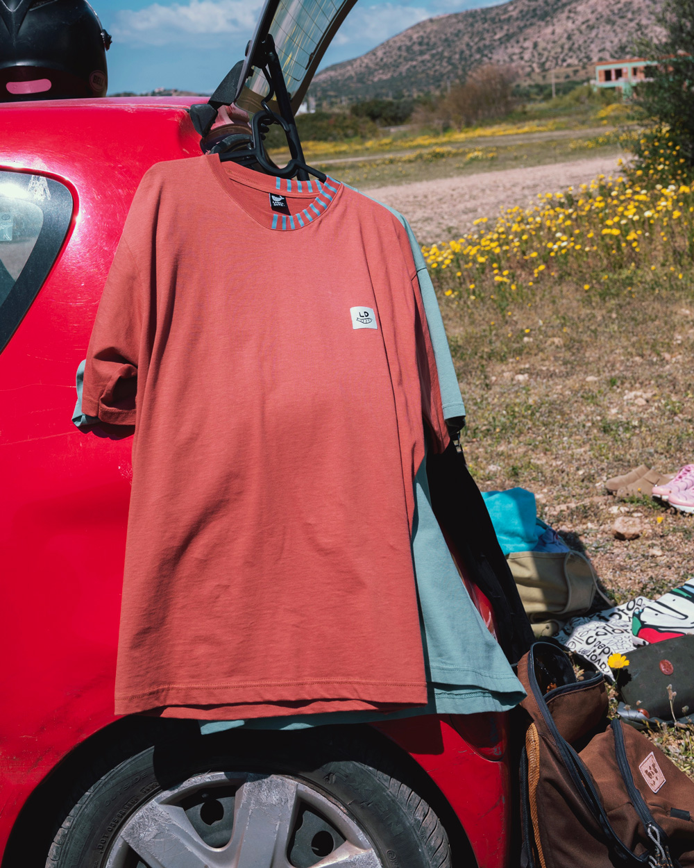 Stripes in Terracotta - Image 3