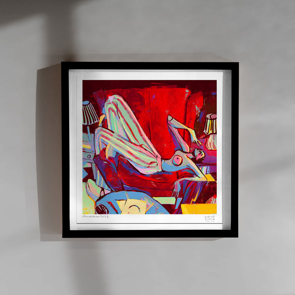 Red Armchair - Image 2